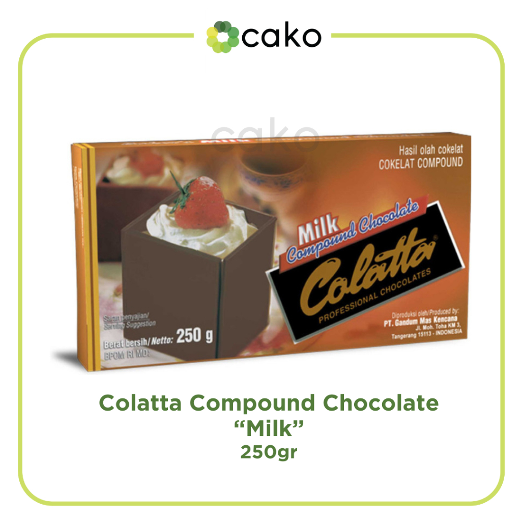 

Colatta Chocolate Compound / Milk, White, Dark, Strawberry