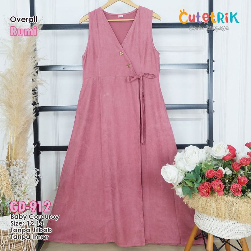 OVERALL ONLY ANAK TANGGUNG DAN REMAJA KOREAN STYLE RUMI NETA BY CUTETRIK JUMSUIT ROK ROK MONYET TEEN