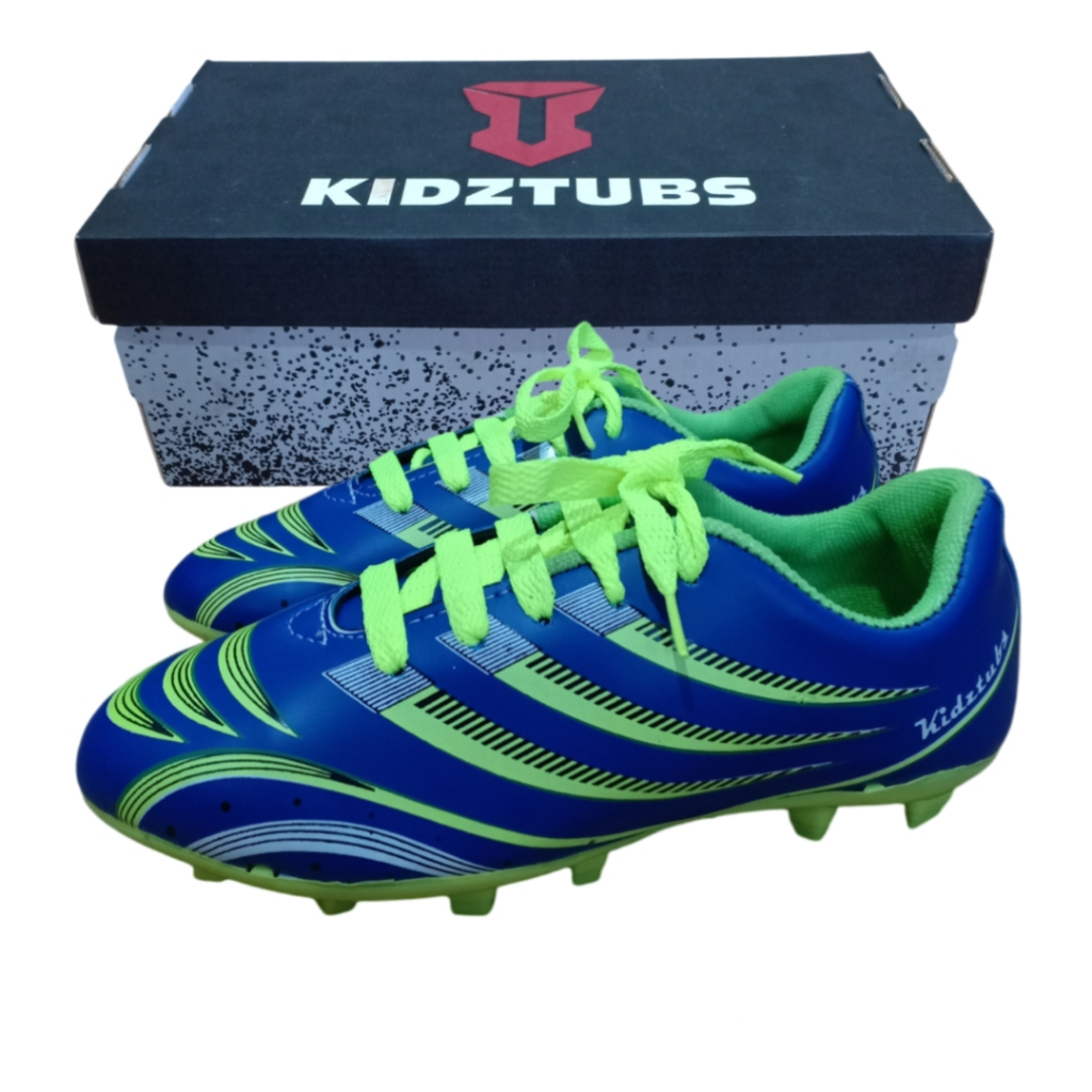 KIDZTUBS Sepatu Bola Anak Anak Laki Laki Perempuan Cowok Cewek Tanggung Kecil Umur Usia PAUD TK SD S