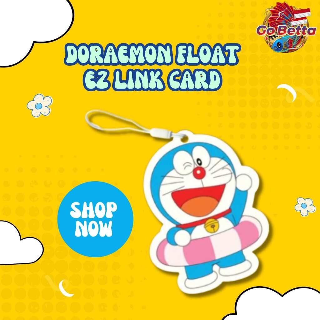 🇮🇩 Doraemon SimplyGo Ezlink Charm Doraemon Float Ezlink Charm Sanrio Ez link Charm Doraemon Float Ez