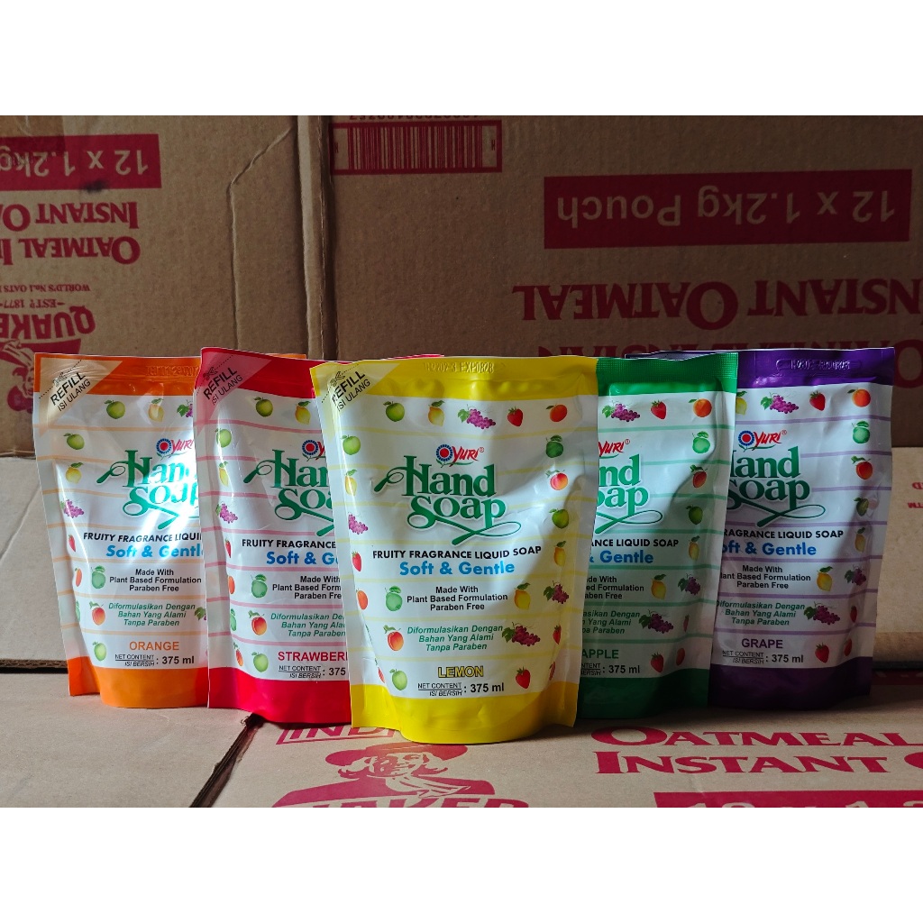 Yuri Sabun Cuci Tangan Refill 375ml