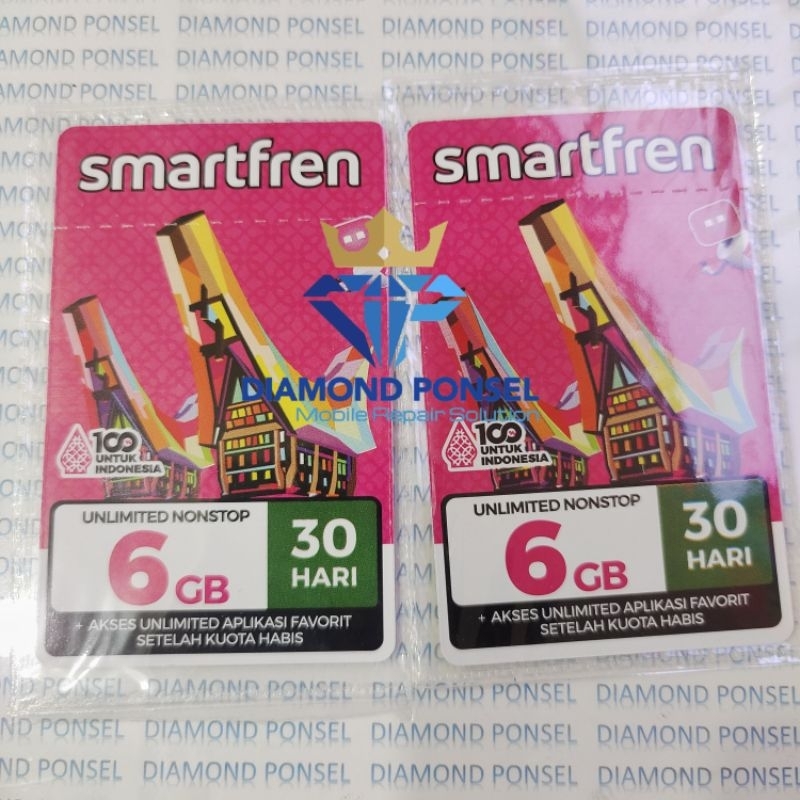 VOUCHER DATA SMARTFREN 6GB UNLIMITED