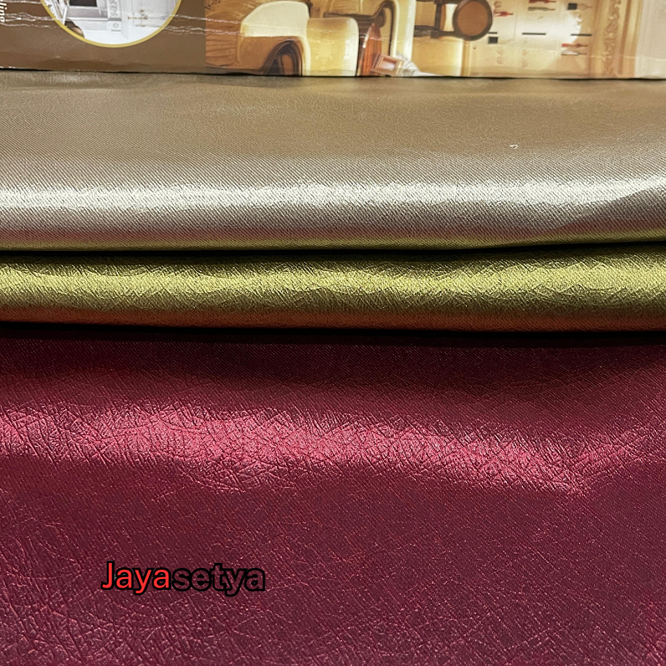 Kain gorden blackout polos gilap/ bahan gorden kain bugati