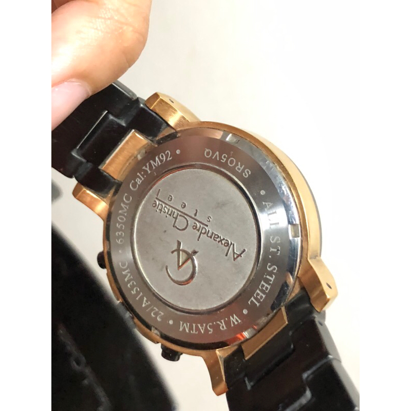 Jam tangan Alexandre Christie 6350MC Original