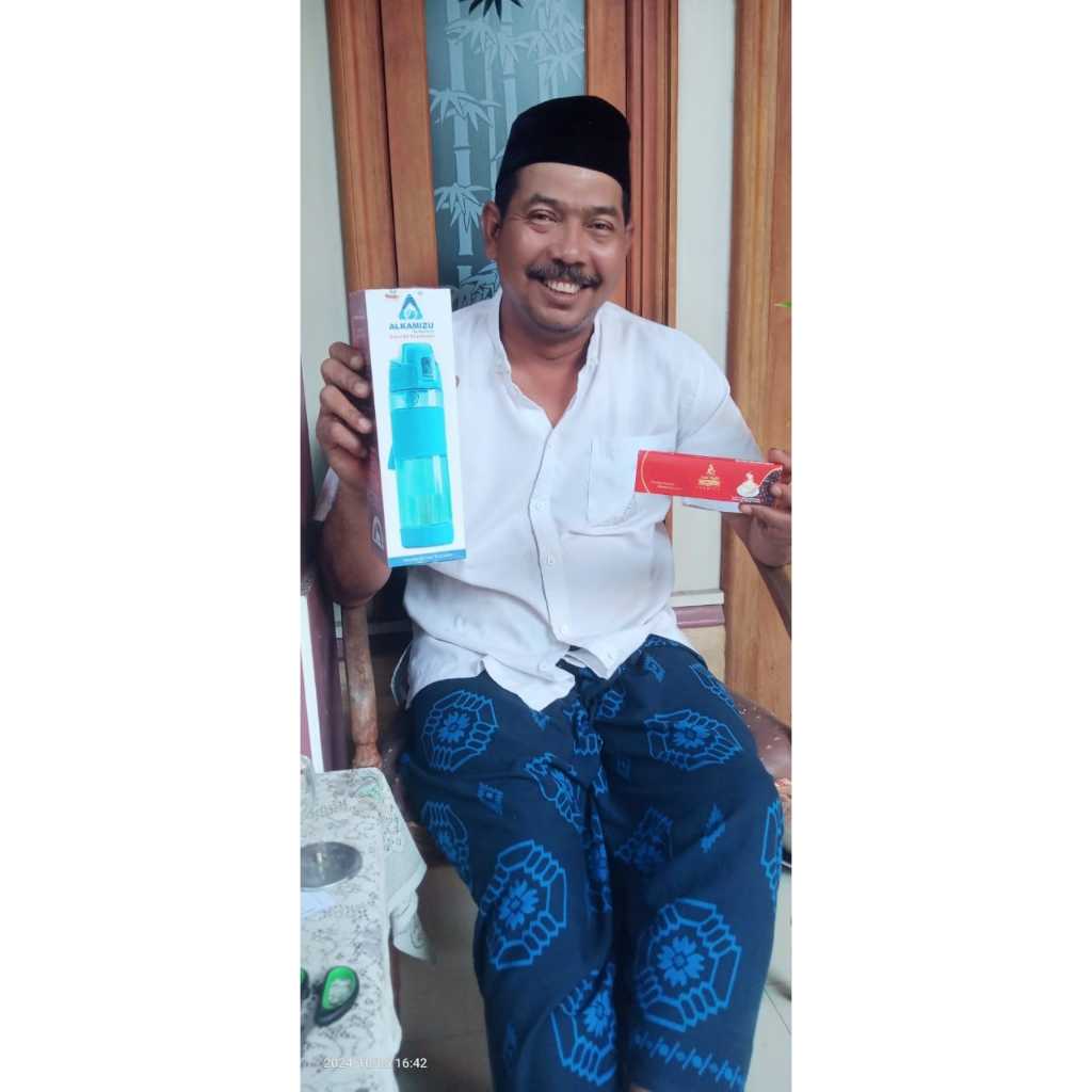 Alkamizu Botol Air Terapi Diabetes Botol Hydrogen Sekelas Dr water Mega 6