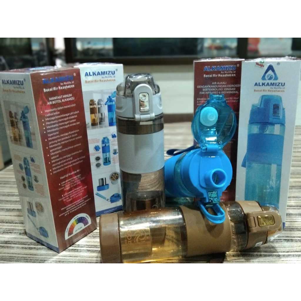 Alkamizu Botol Far Infrared Hydrogen Water UNTUK TERAPI DIABETES Sekelas Dr Water Mega 6