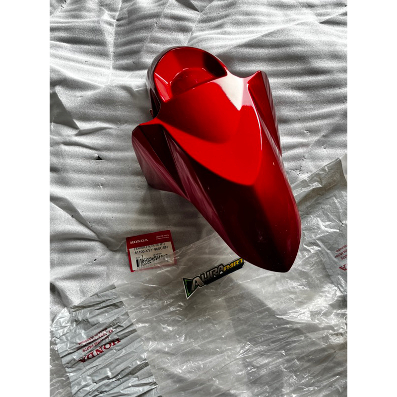 61100-KVY-960CSR Slebor Spakbor Depan Beat Karbu Gen 1 Merah