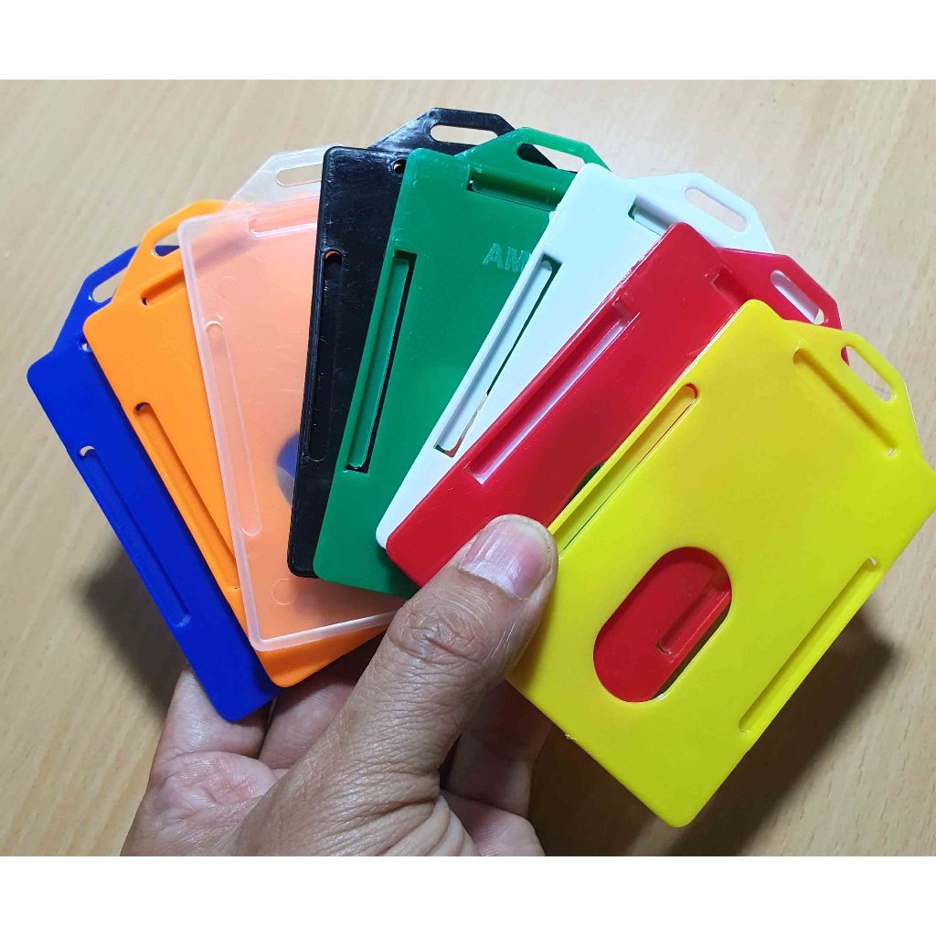

Casing kartu amica Tempat Holder Kartu ID Card Karyawan Pegawai Kantor PLASTIK