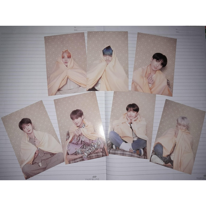 [UNOFFICIAL] BTS Persona Postcard 7pcs / Postcard BTS