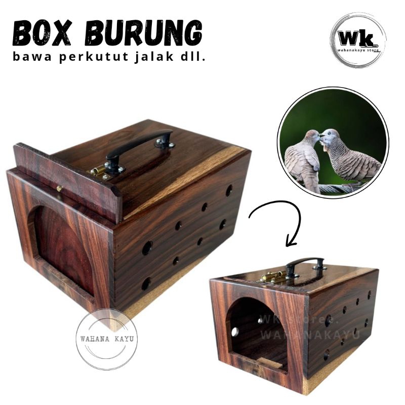 BOX BAWA BURUNG PERKUTUT  BOX BAWA BURUNG PREMIUM NEW PRODUK