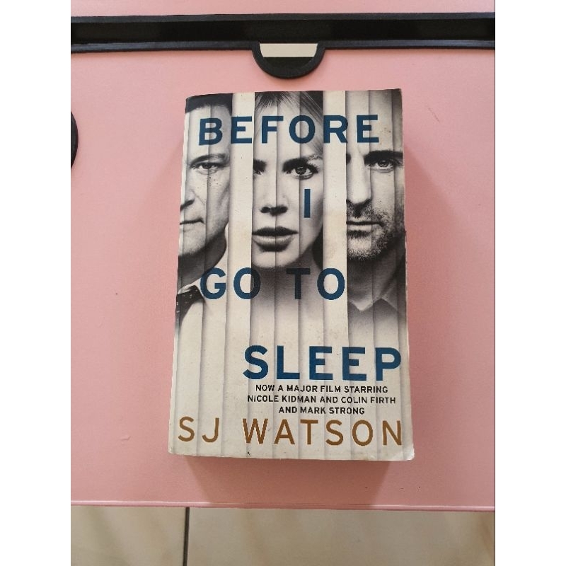 

Buku - Before I Go To Sleep