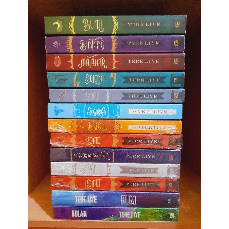 ART P7N7 Original Novel Tere Liye  Serial Bumi Preloved  Bulan Matahari Bintang Selena Lumpu Sagaras