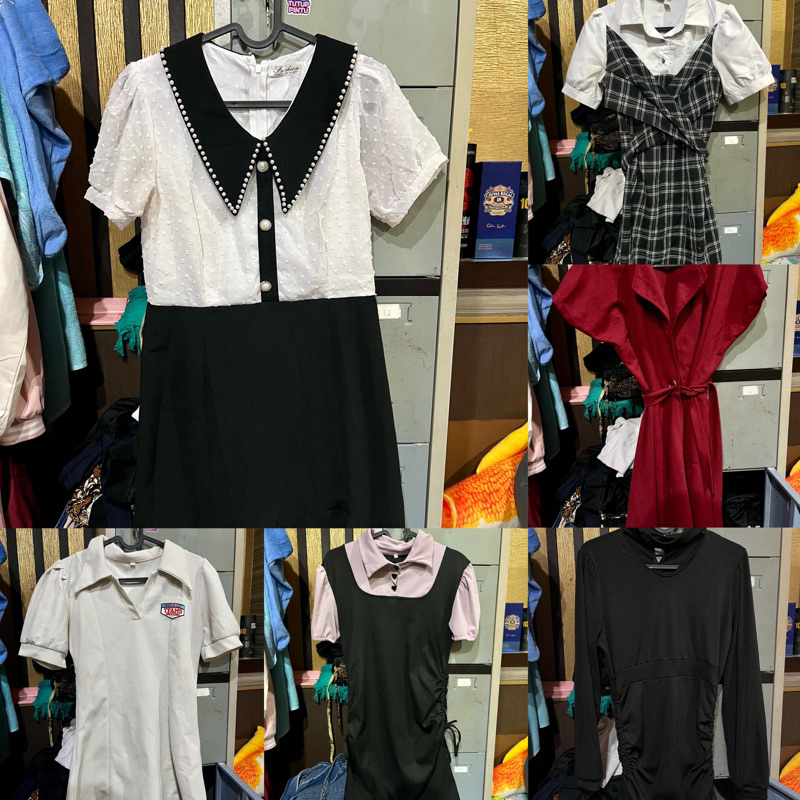 Baju Dress Preloved Thrift