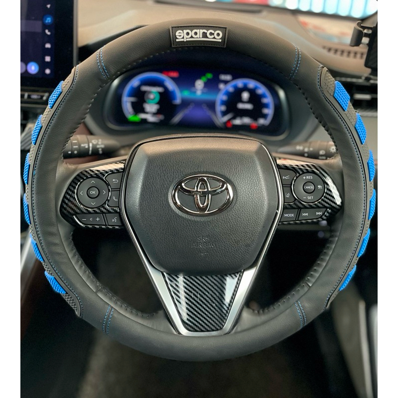 Sarung stir mobil cover stir sparco silicon