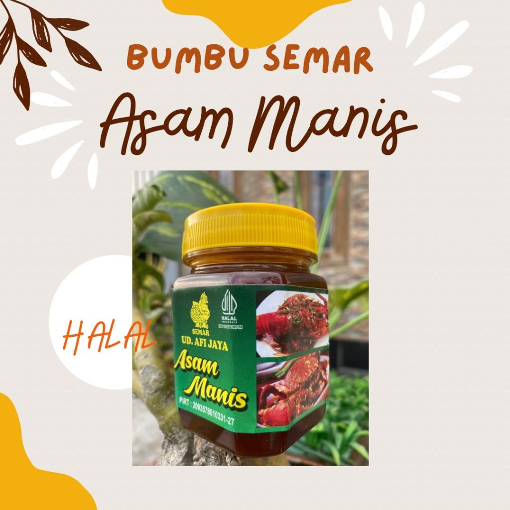 

Barbeque Sauce Asam Manis / Saus Asam Pedas BBQ 150gr/pack