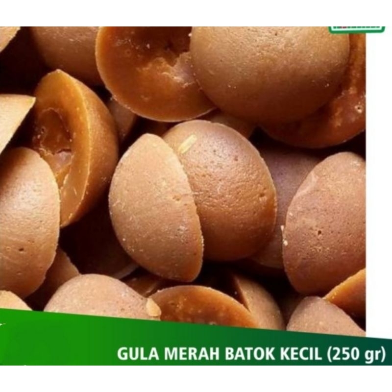 

Gula jawa nira kelapa asli tanpa pewarna campuran batok kecil 250 gram gr 1/4 kg