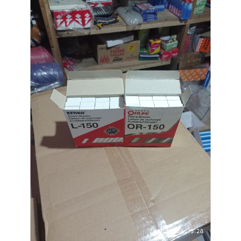 

KENKO L-150 ORLEE OR-150 1Bok Isi 12Tube 1Tube Isi 5Pcs Cutter