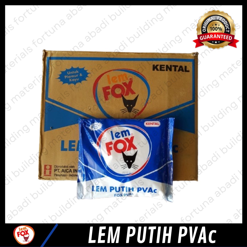 

ART T1K7 Lem Fox PVac Warna Biru Ukuran 35 6gram Lem Fox Putih
