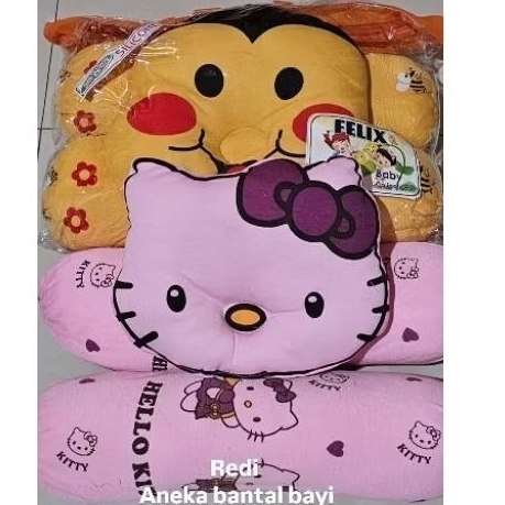 bantal bayi anak bantal guling karakter bantal hello kitty bee