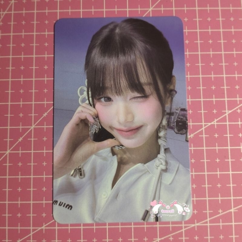 𐙚 ~ aab photocard ive wonyoung switch mukor | music korea official photocard