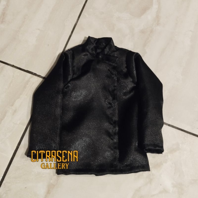 Baju polos hitam PS01 wayang golek