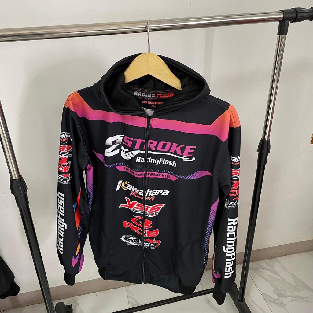 JAKET RACING FLASH 2STROKE/JAKET 2 STROKE TERBARU