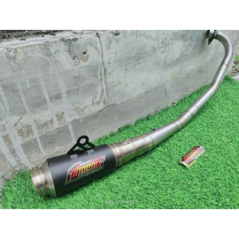 Knalpot Road race Mafia MX Pemasangan Standrt bore up harian Mx 135cc - 200cc_Original Phoenix muffl