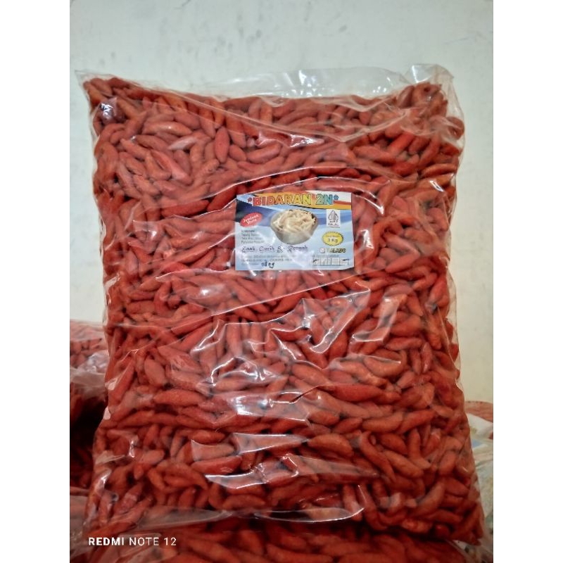 

1KG BIDARAN RASA BALADO KEMASAN 1KG PEDAS