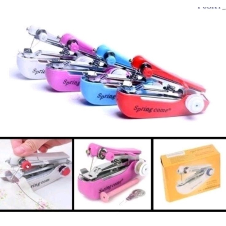 Mesin Jahit Tangan Mini  Mesin Jahit Sewing Mini  Mesin Jahit Tangan Stapless