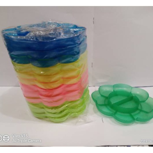 

Eksklusif Piring cat air falet isi 12 pcs