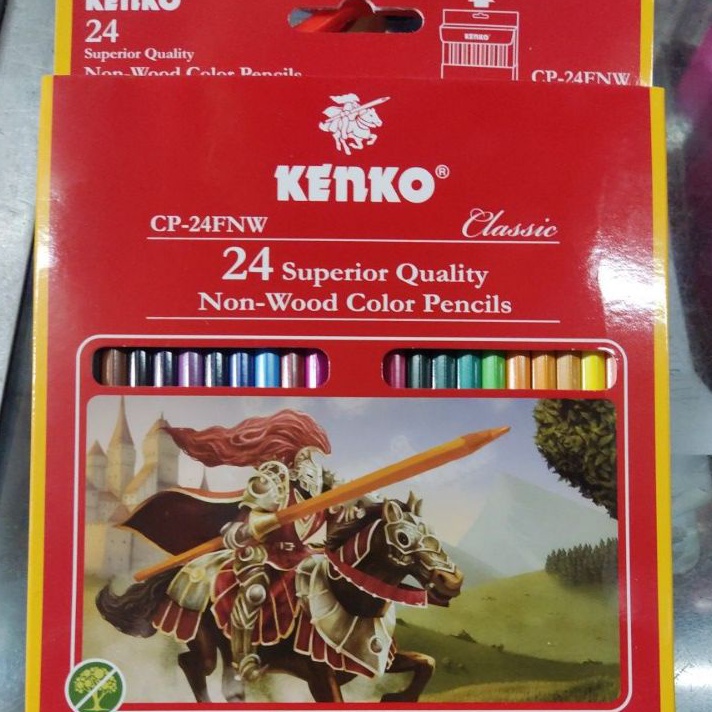 

KP8 PENSIL WARNA KENKO 24 WARNA PANJANG COLOR PENCILS