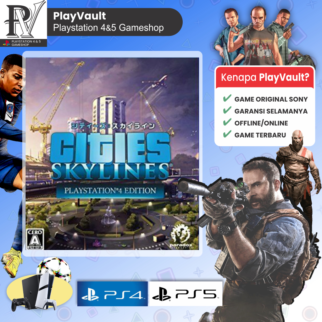 Cities Skylines - Remastered PS4 PS5