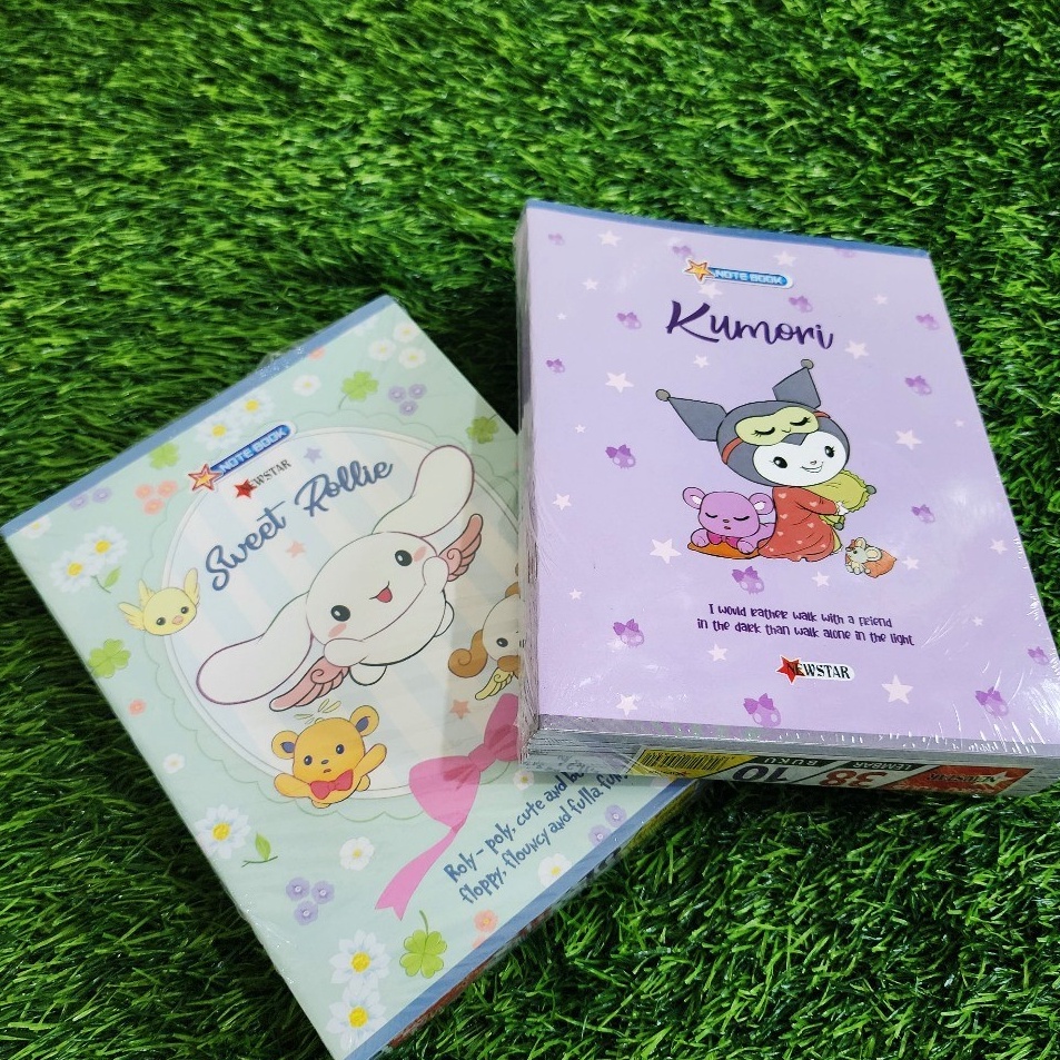 

Super Untung 1PACK 5 PCS BUKU TULIS NEWSTAR 38 LEMBAR KARAKTER LUCU KUROMI CINNAMOROL