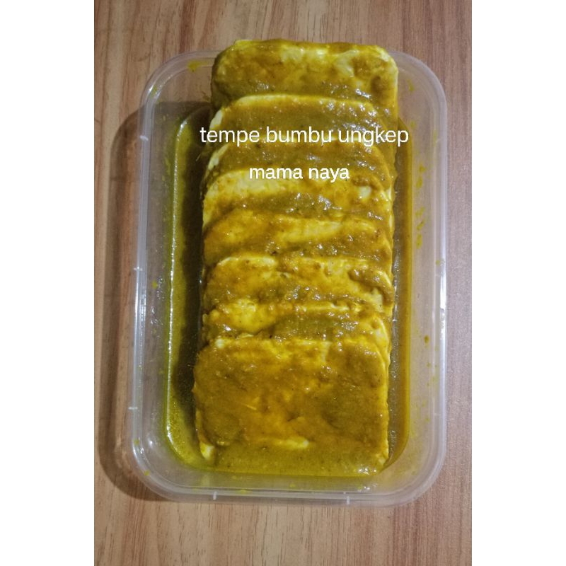 

tempe bumbu ungkep