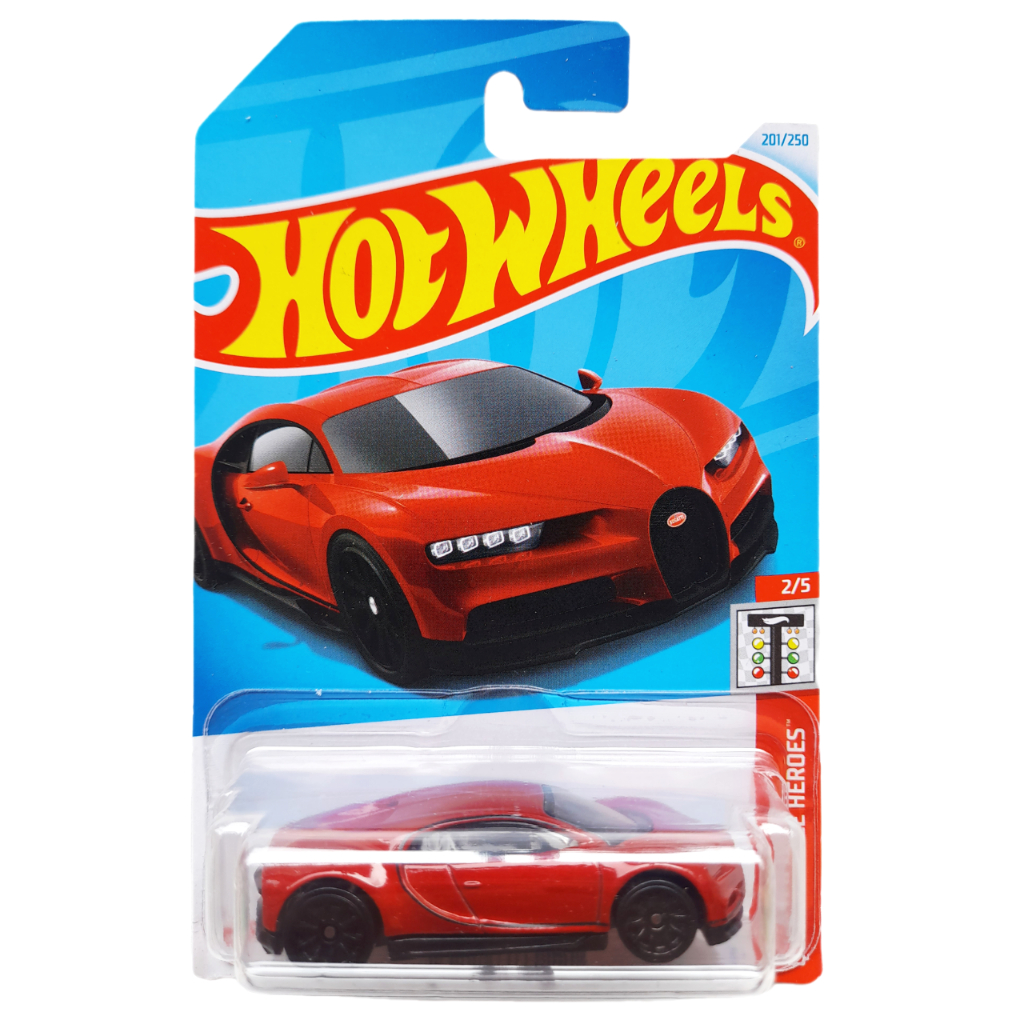 Hot Wheels 2016 Bugatti Chiron Red