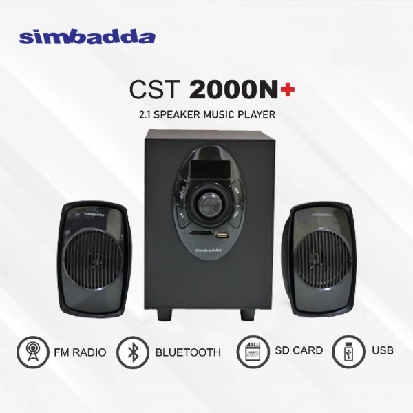 Speaker Simbadda CST-2000N Plus / Speaker Aktif Multimedia Simbadda CST2000N+ Simbadda CST 2000N+