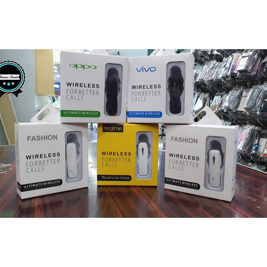 hf headset bluetooth wireless ginal for vivo samsung realme oppo infinix kualitas suaranya bass bd23