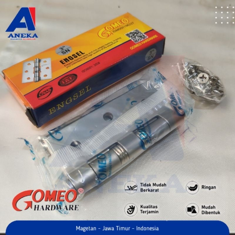 Engsel Jendela 3" Gomeo