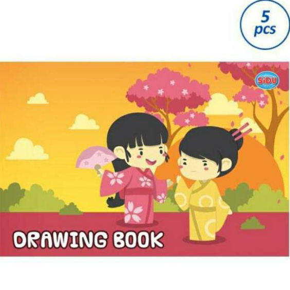 

Hot Buku Gambar Sidu A4 5 pcs