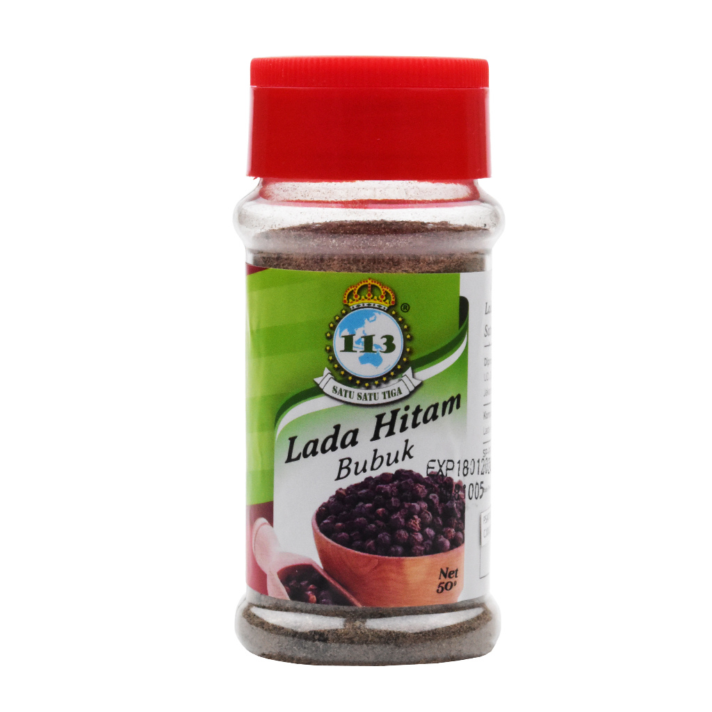 

Lada Hitam 113 Black Pepper 50 gr