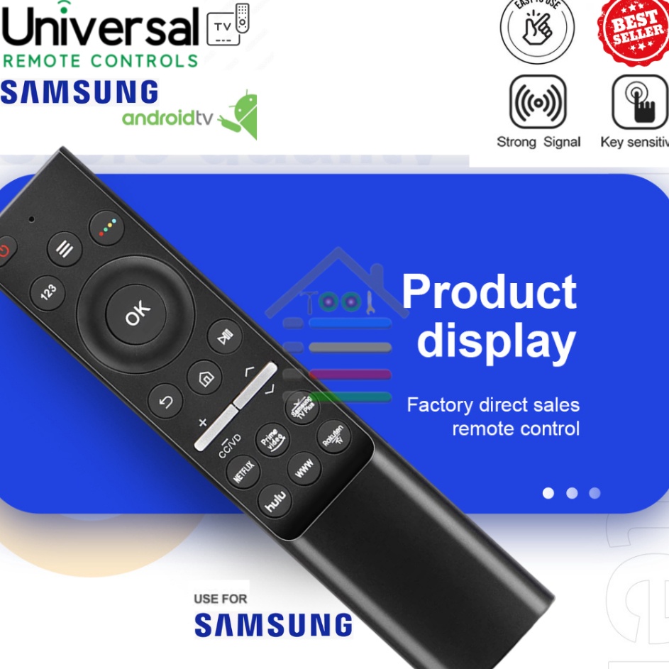 REMOTE TV SAMSUNG ANDROID SMART 4K CRYSTAL TV 32  55 INCH