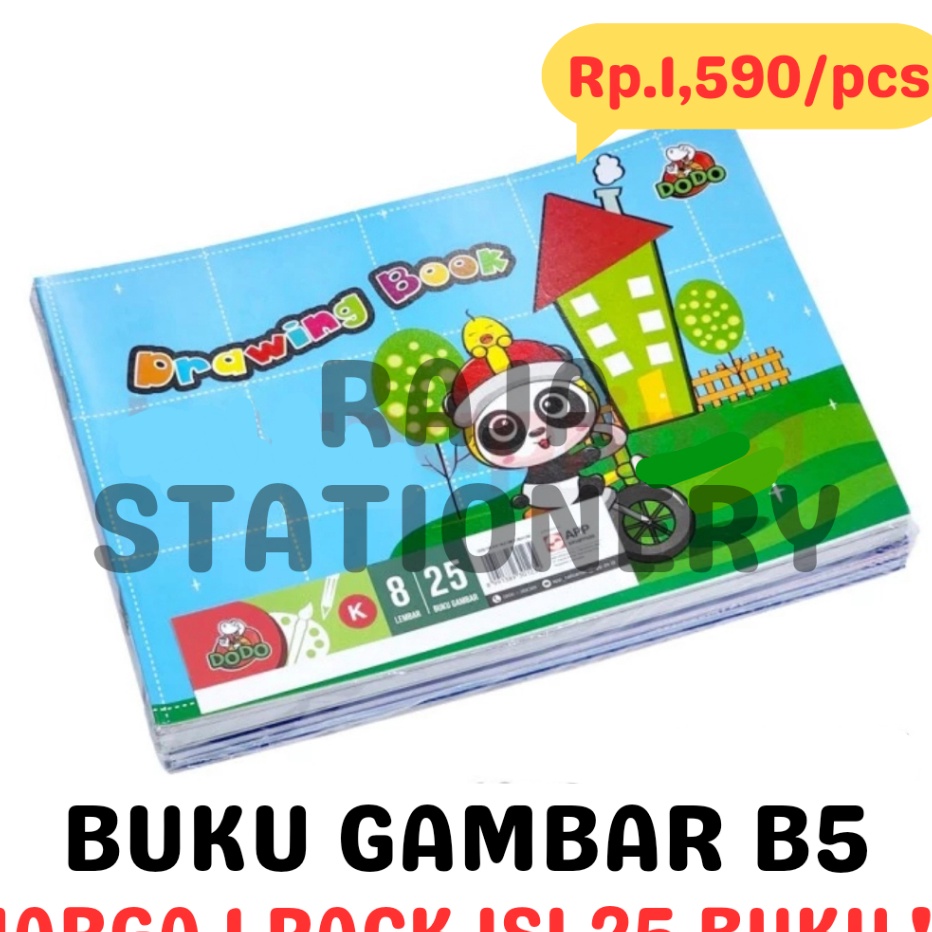 

Limit SIDU DRAWING BOOK B5 DODO KECIL BUKU GAMBAR B5 SKETSA ANAK DODO BY SINAR DUNIA PACK 25PCS