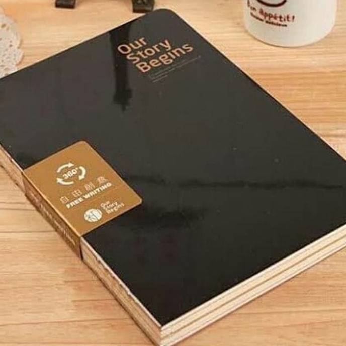 

Langka Our Story Begins Sketchbook Jilid Jahit A6 A5 White Kraft 2 Side