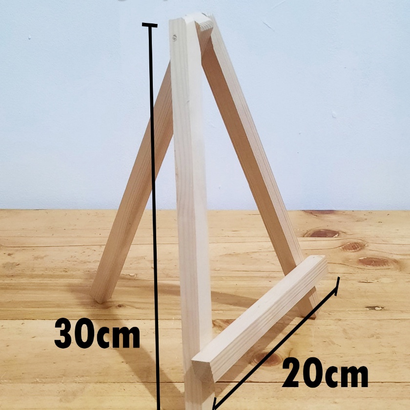 

Langka Stand Kayu M Easel M Ukuran 3x2 Kayu Holder Foto Kayu Untuk Hiasan Wooden Tripod Stand Canvas Standing Penyangga Sandaran