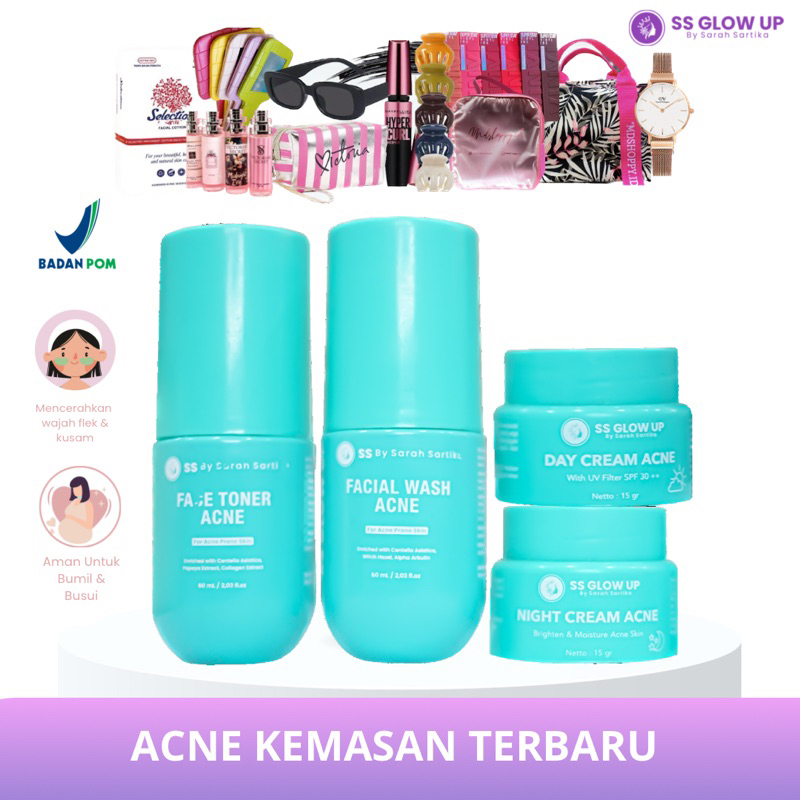 Acne Glow Series SS Glow Up By Sartika Diman Skincare