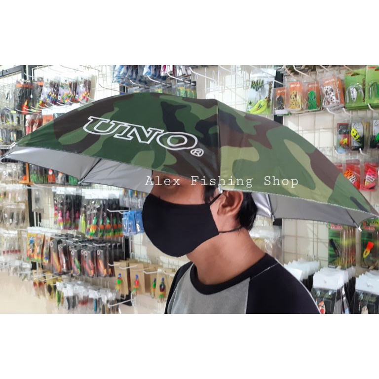 Diskon Meriah Topi Payung  Payung Mancing Kepala