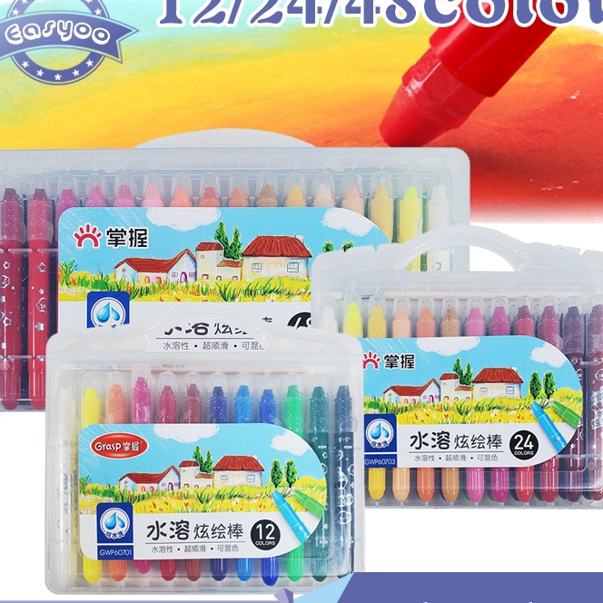 

Langka Crayon Grasp Stick Isi 48 Warna Orinal Krayon Juara Lomba Peralatan Menggambar