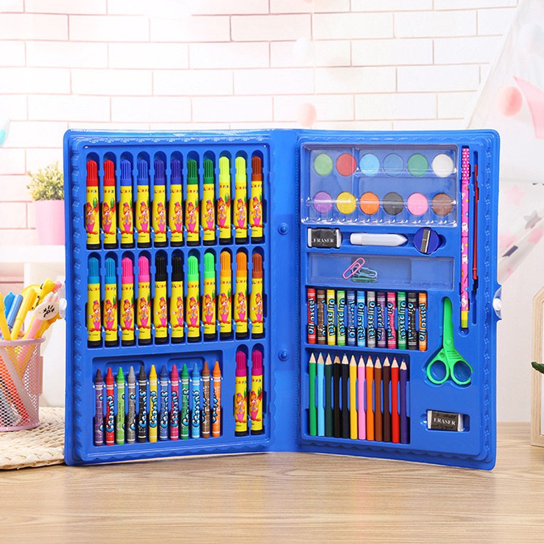 

Crayon Set Isi 86 Pensil Warna Cat Air Alat Lukis Karakter Stationary Color Pencil ART Z8B9