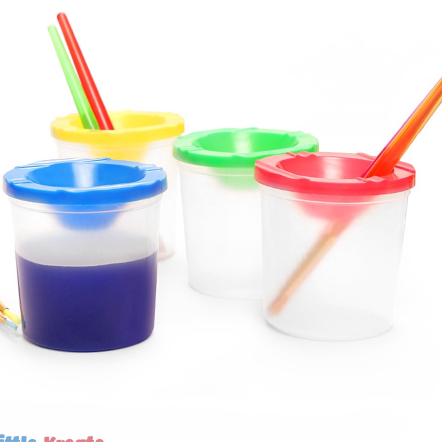 

KF7 Wadah Air untuk Cat Painting Water Cup Brush Holder Tempat Air Melukis