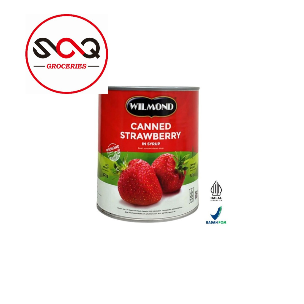 

Wilmond Strawberry Kaleng Canned 825 gr